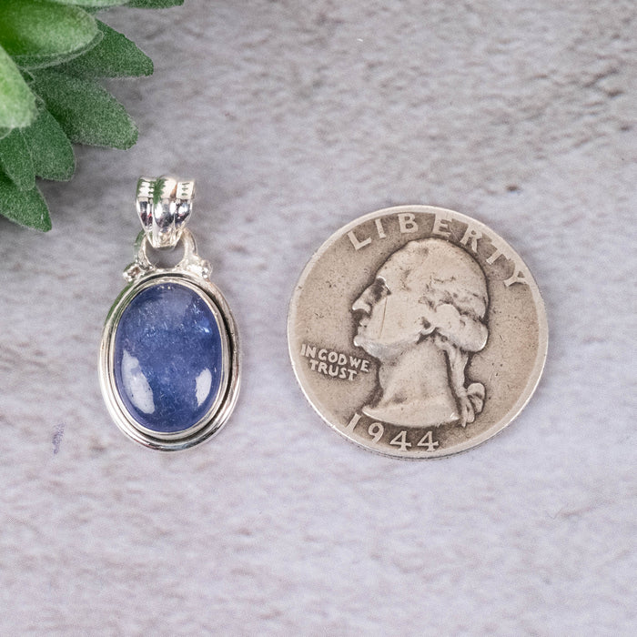 Tanzanite Pendant 3.24 g 26x13mm - InnerVision Crystals