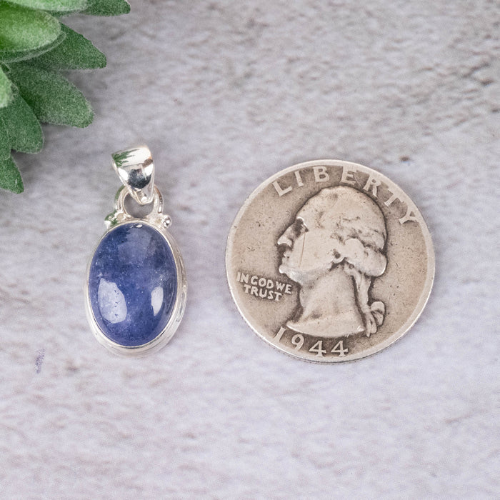 Tanzanite Pendant 3.36 g 26x12mm - InnerVision Crystals