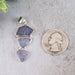 Tanzanite Pendant 4.12 g 36x19mm - InnerVision Crystals