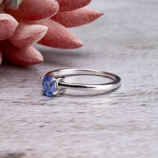 Tanzanite Ring 5x4mm - InnerVision Crystals