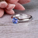 Tanzanite Ring 6mm - InnerVision Crystals