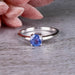 Tanzanite Ring 6mm - InnerVision Crystals