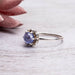 Tanzanite Ring 6mm Size 9 - InnerVision Crystals