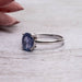 Tanzanite Ring 8x6mm Size 7 - InnerVision Crystals