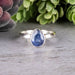 Tanzanite Ring 9x7mm Size 8 - InnerVision Crystals