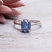 Tanzanite Ring 9x7mm Size 9 - InnerVision Crystals