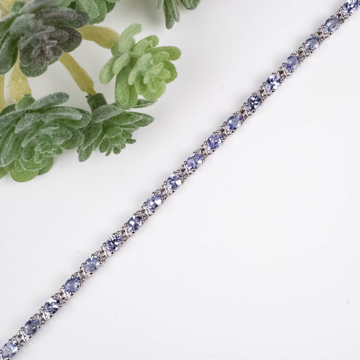 Tanzanite Tennis Bracelet .925 - InnerVision Crystals