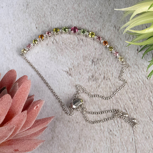 Tourmaline Bracelet .925 Adjustable - InnerVision Crystals