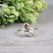 Tourmaline Ring 2 - 3mm Size 6 - InnerVision Crystals