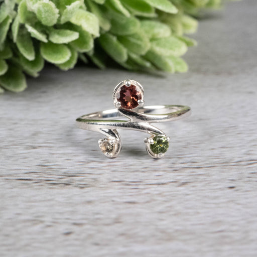 Tourmaline Ring 2 - 4mm Size 7 - InnerVision Crystals