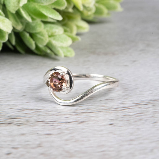 Tourmaline Ring 3mm Size 8 - InnerVision Crystals