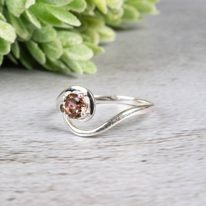 Tourmaline Ring 3mm Size 8 - InnerVision Crystals