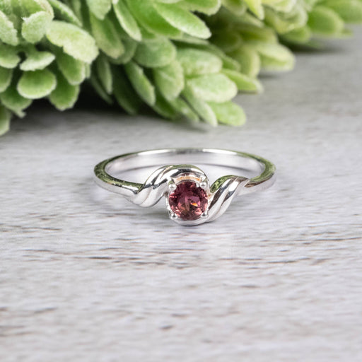 Tourmaline Ring 4.5mm Size 10 - InnerVision Crystals