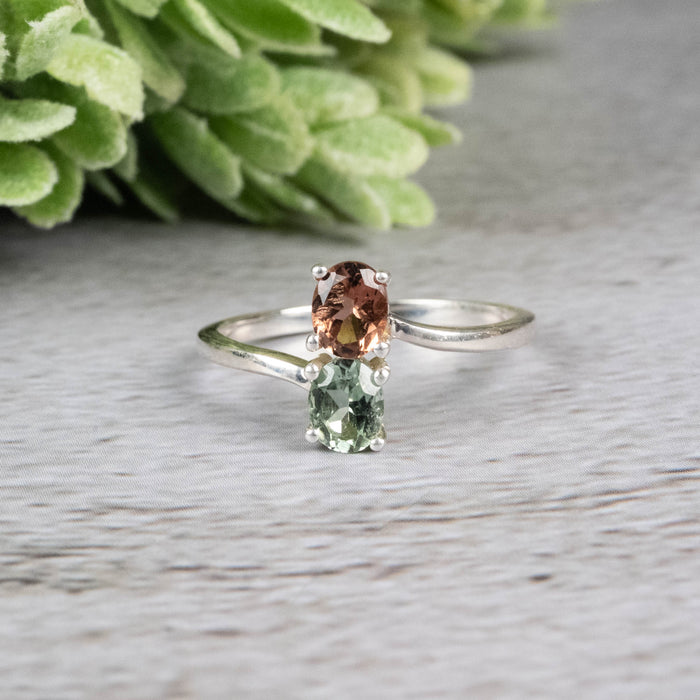 Tourmaline Ring 5x4mm Size 6 - InnerVision Crystals