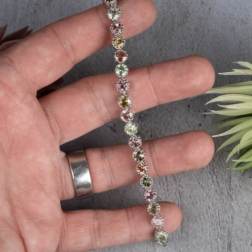 Tourmaline Tennis Bracelet .925 - InnerVision Crystals