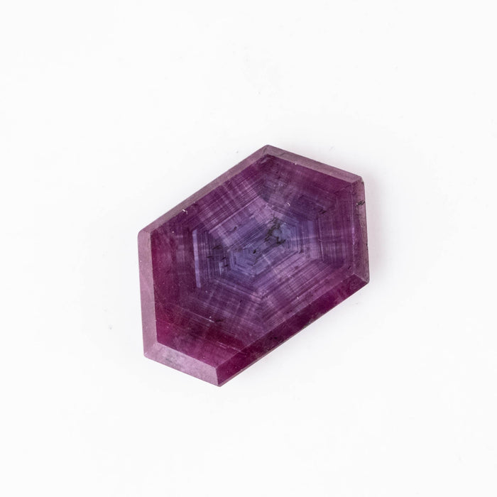 Trapiche Ruby 10.95 ct 18x13mm - InnerVision Crystals