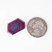 Trapiche Ruby 12.70 ct 19x14mm - InnerVision Crystals