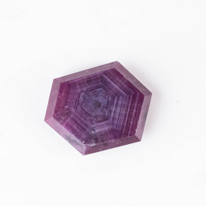 Trapiche Ruby 12.95 ct 16x15mm - InnerVision Crystals