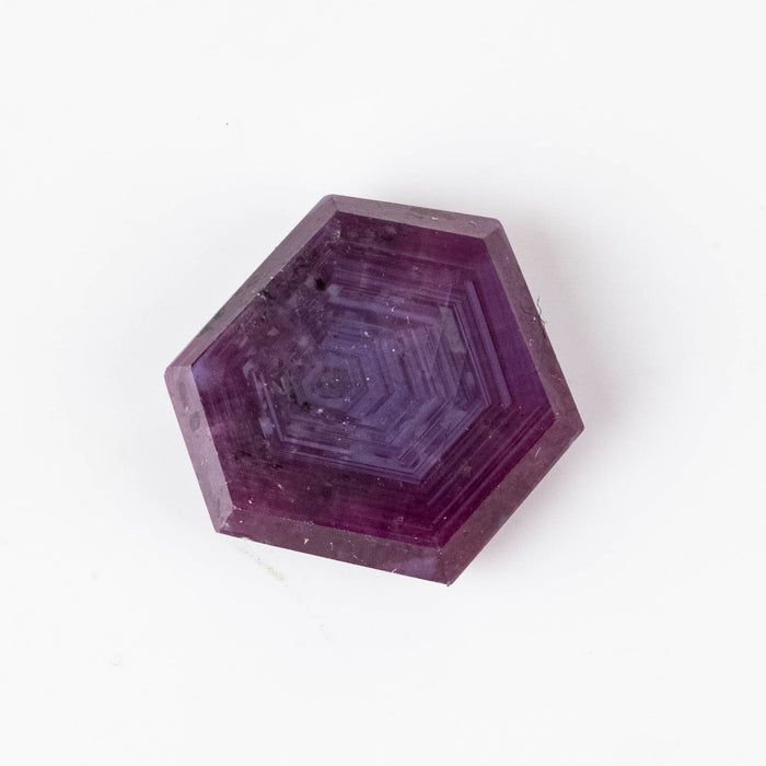 Trapiche Ruby 9.80 ct 13x13mm - InnerVision Crystals