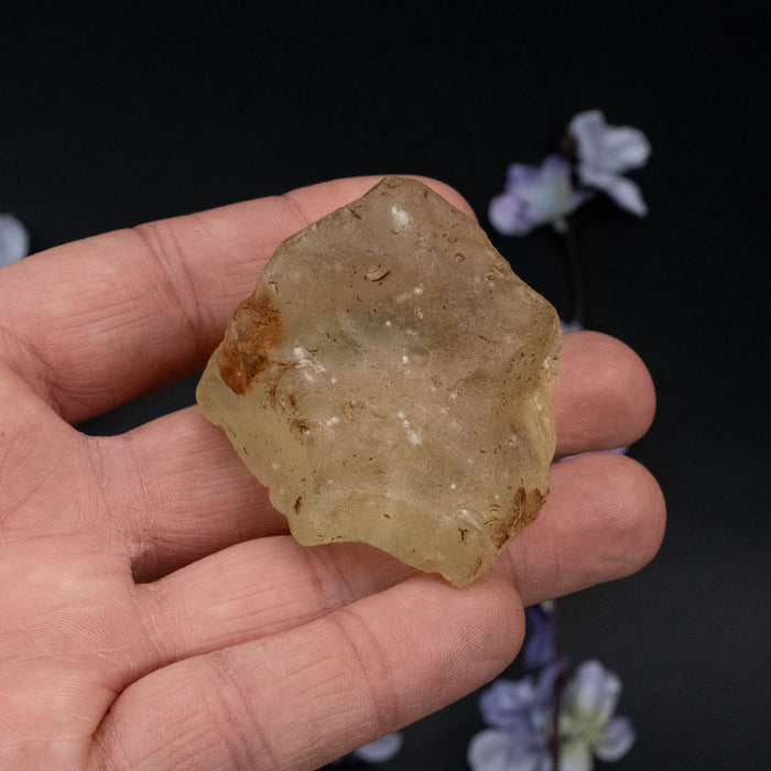 Libyan Desert Glass 72.13 g 48x45x35mm - InnerVision Crystals