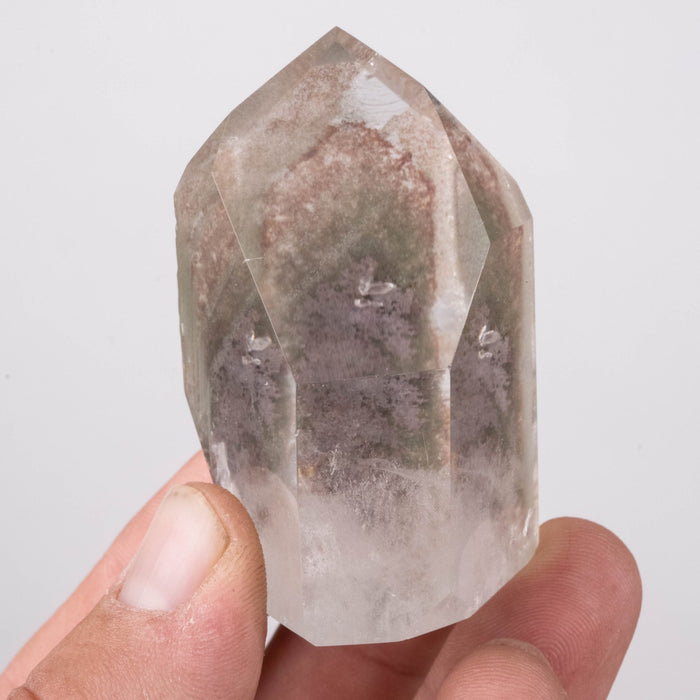 Polished Quartz w/ Chlorite Phantom 115 g 60x38mm - InnerVision Crystals