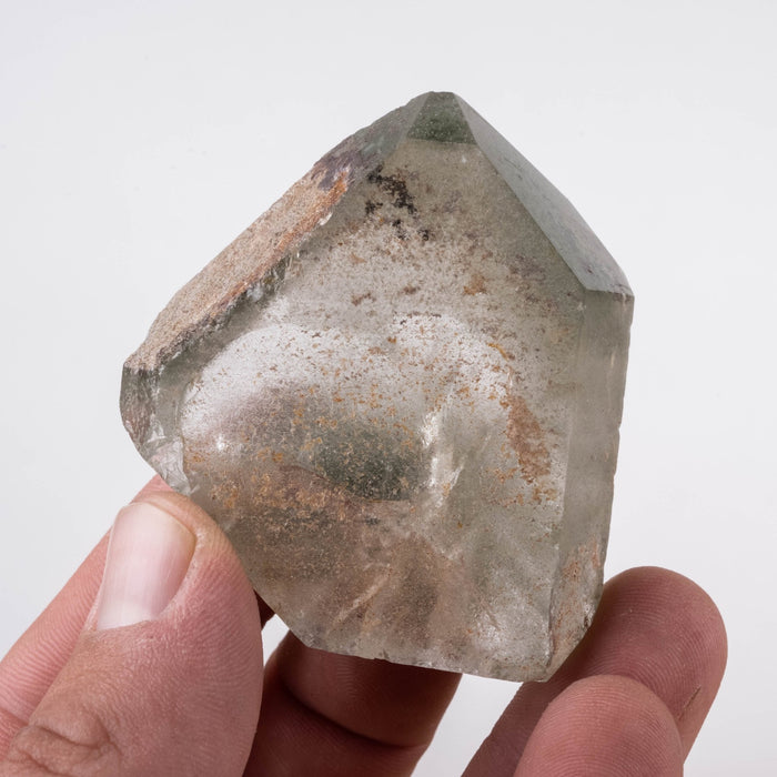 Polished Quartz w/ Chlorite Phantom 87 g 57x52mm - InnerVision Crystals