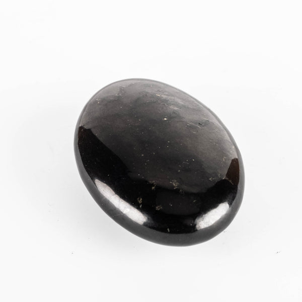 Shungite Soap stone / Palm Stone 50mm Oval